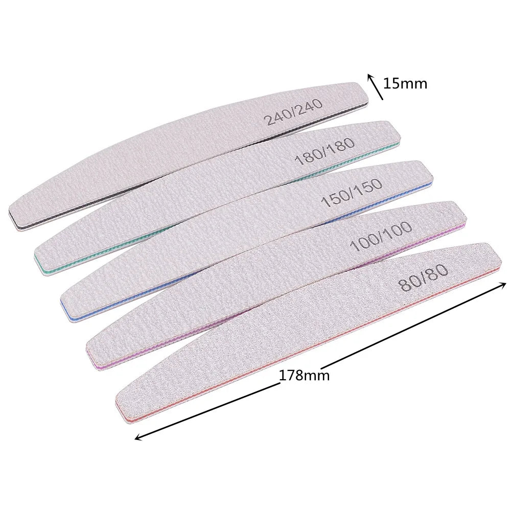 Strong Thick Nail Files Sandpaper