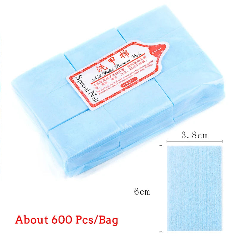 Nail Polish Remover Wipes Lint Free Paper
