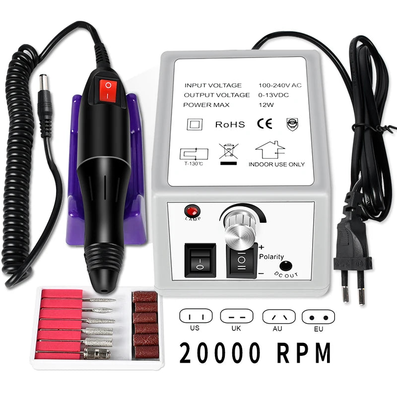 LED Nail Lamp Dryer Color Gel Polish Kit
