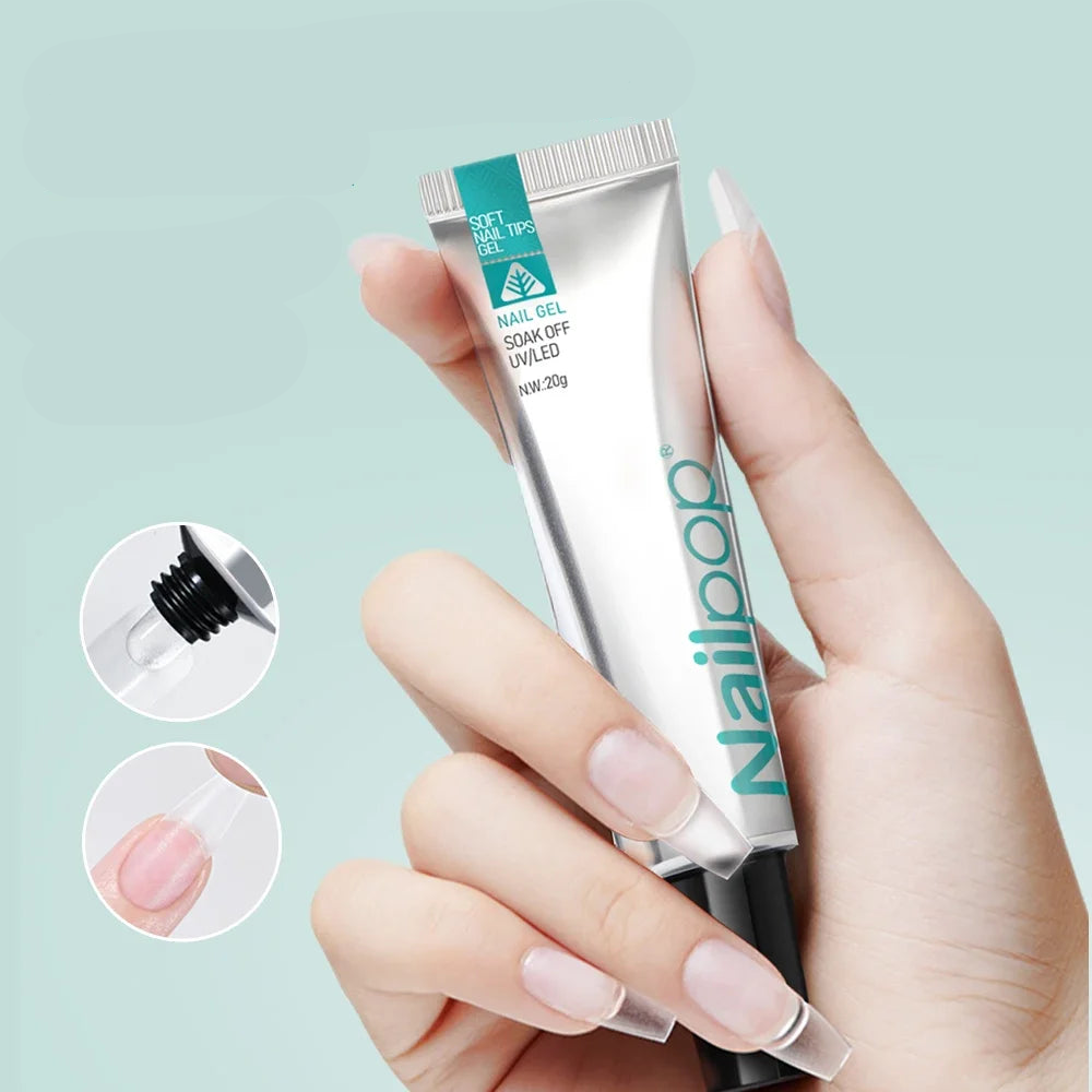 False Nail Extension Function Adhesive Gel