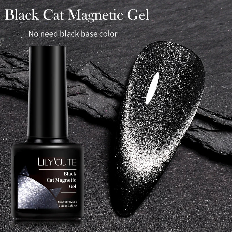 9D Rainbow Reflective Nail Gel Polish
